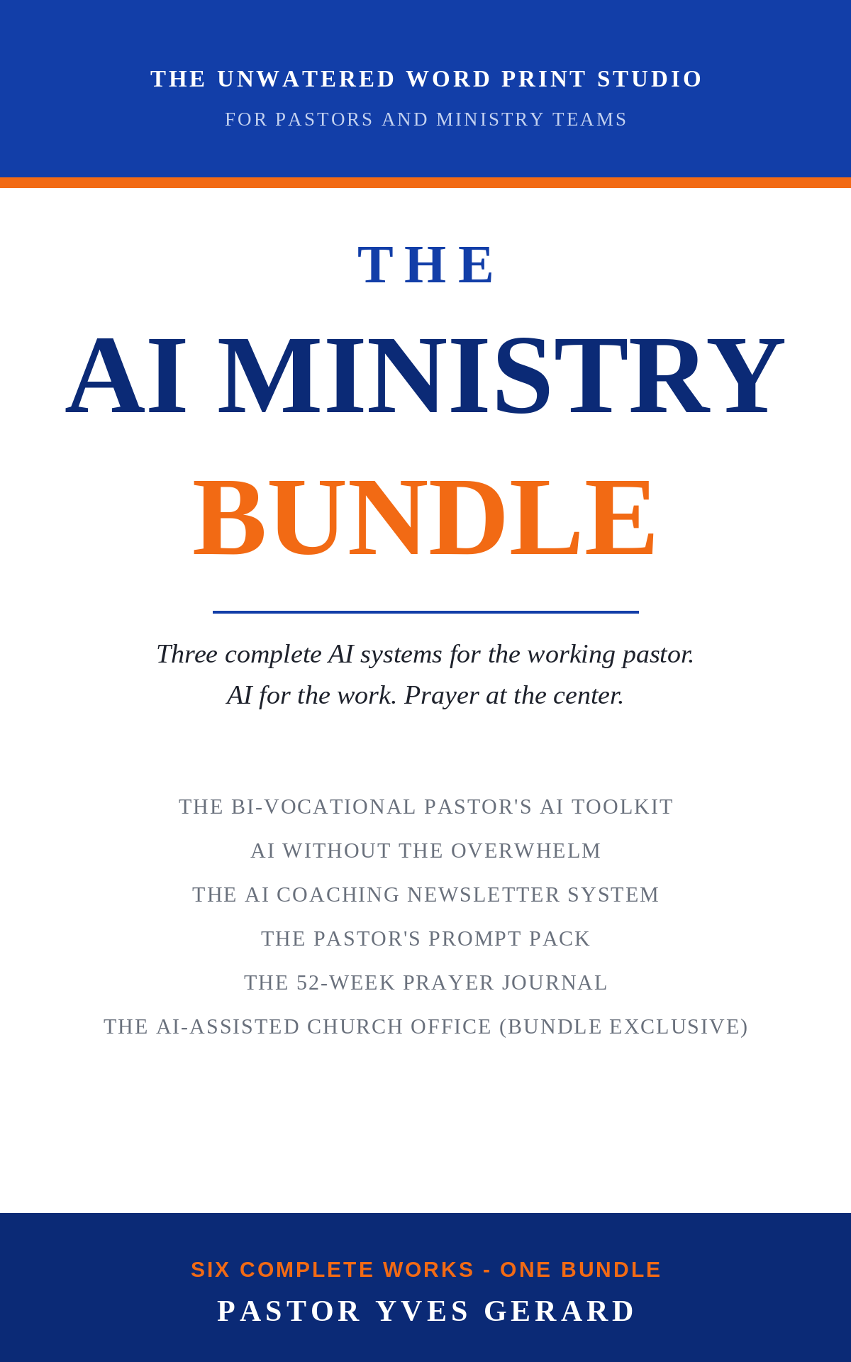 The AI Ministry Bundle cover