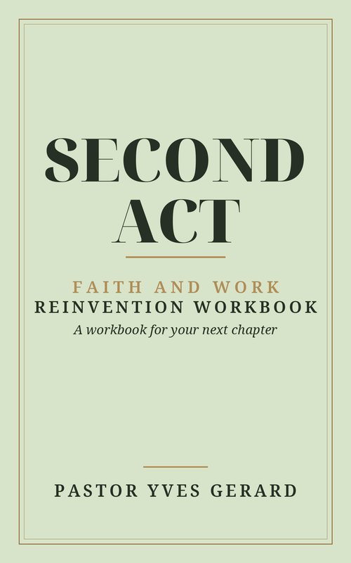Second Act: Faith and Work Reinvention Workbook cover