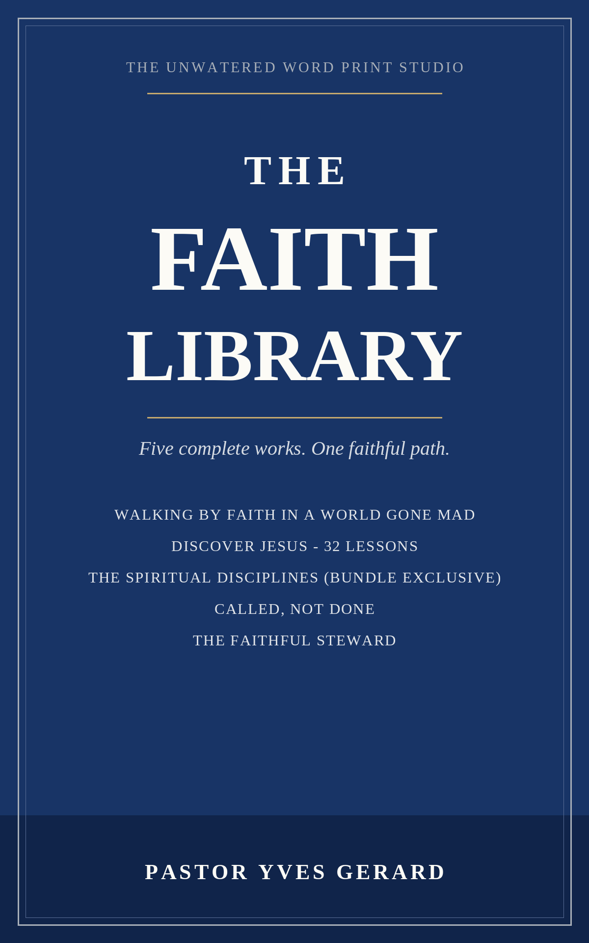 The Faith Library Bundle cover